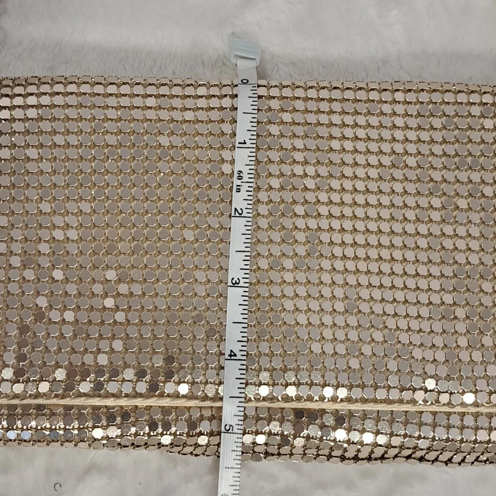 Vintage Metal Sequins Clutch